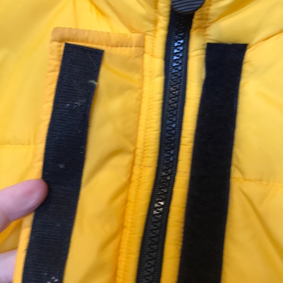 RARE Vintage 90s Y2K Jones New York Med Yellow insulated lightweight puffer coat - Picture 5 of 12